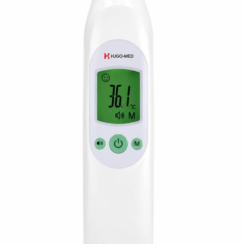 HUGO-MED Kontaktloses Infrarot-Stirnthermometer Modell HW-F1